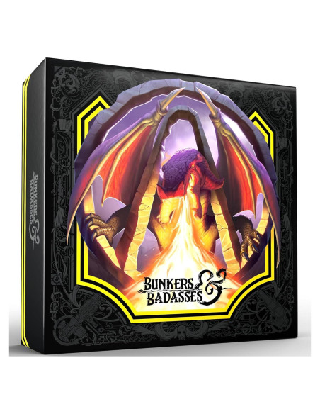 Bunkers & Badasses RPG: Edición de lujo con miniaturas
