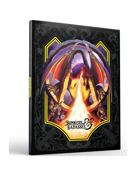 Bunkers & Badasses RPG: Edición de lujo con miniaturas