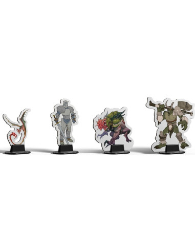 Bunkers & Badasses RPG: Edición de lujo con miniaturas