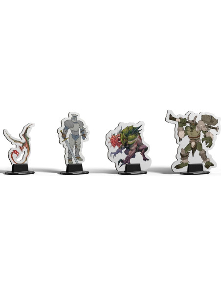 Bunkers & Badasses RPG: Edición de lujo con miniaturas