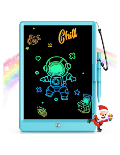 Bravokids Tableta de Escritura LCD 10" Azul para Niños