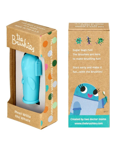 Cepillo de Dientes Willa La Ballena para Niños 0-4 Años