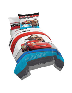 Juego de Cama Completo Jay Franco Cars 7 Piezas Microfibra