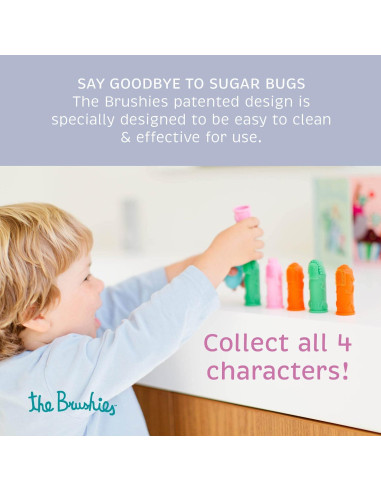 Cepillo de Dientes Willa La Ballena para Niños 0-4 Años