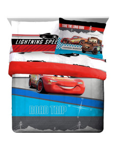 Juego de Cama Queen Jay Franco Cars 7 Piezas Microfibra 2