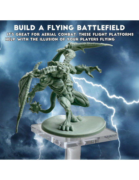 Elevadores de Combate AAiphuwew para Miniaturas Voladoras 6pcs