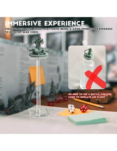 Elevadores de Combate AAiphuwew para Miniaturas Voladoras 6pcs