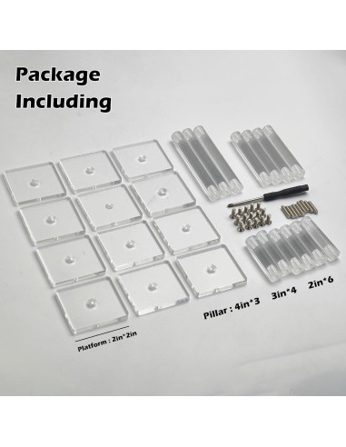 Elevadores de Combate AAiphuwew para Miniaturas Voladoras 6pcs