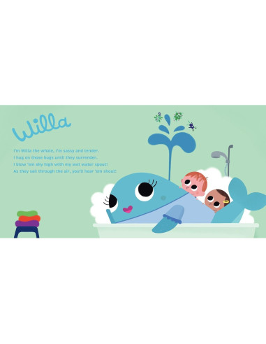 Cepillo de Dientes Willa La Ballena para Niños 0-4 Años