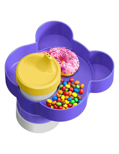 Bandeja para Asiento de Auto BlueOrigin - Morado, 360