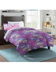 Conjunto de cama Twin Northwest Pokemon Pikachu y Eevee 2