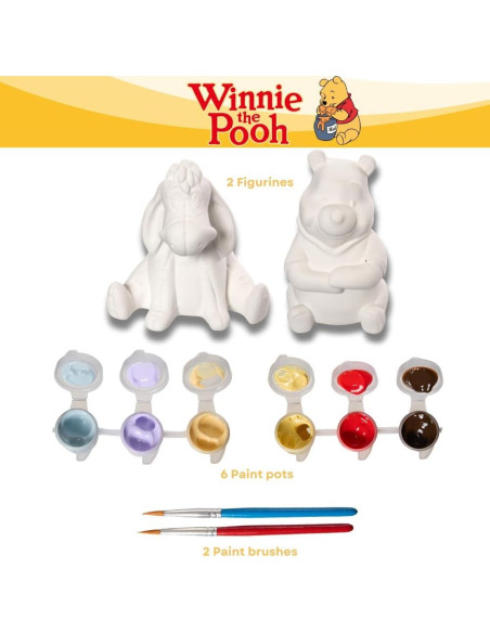 Conjunto de Manualidades DIY Winnie The Pooh - Pintura Acrílica
