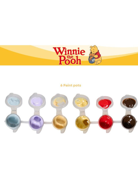 Conjunto de Manualidades DIY Winnie The Pooh - Pintura Acrílica