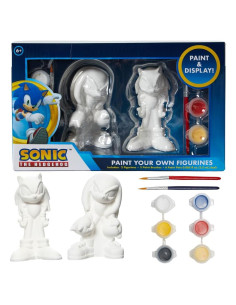 Set de Pintura Sonic The Hedgehog - Pinta Figuras DIY
