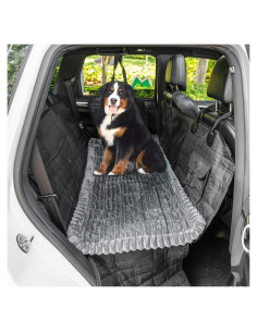 Alfombra Antideslizante para Perros TGODGPY 63x137 cm Gris