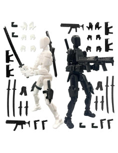 Conjunto de Figuras de Acción Titan 13 - 2 Pcs Multi-Articuladas