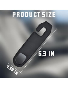 2 Ganchos para Reposacabezas Bittwee - Organizador de Auto Negro 2