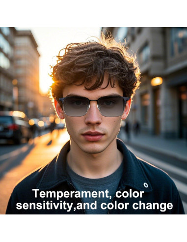 Gafas Bluetooth Inteligentes Giinova con Lentes de Cambio de Color