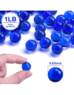 Canicas de Vidrio Azules FUTUREPLUSX 1.5 Tazas Decorativas 2