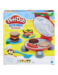 Juego de Barbacoa Play-Doh Hasbro 5 colores y accesorios