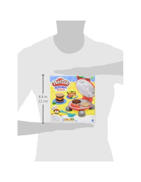 Juego de Barbacoa Play-Doh Hasbro 5 colores y accesorios