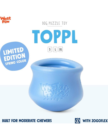 Juguete Interactivo para Perros West Paw Toppl Pequeño 7,62 cm