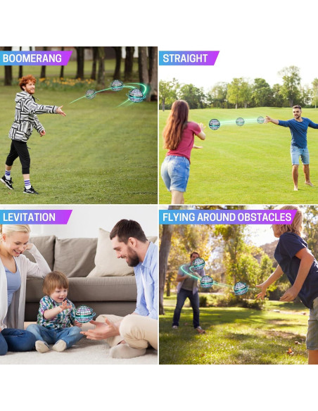 Bola Voladora Flotante Flying Lan Verde 8.79 cm Juguete