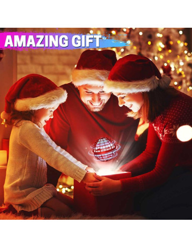 Bola Voladora Flotante Flying Lan 9cm Juguete Seguro Rojo