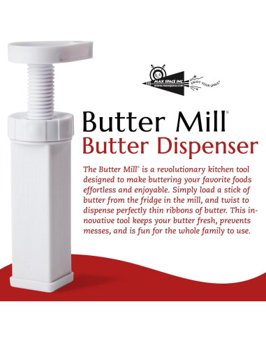 Dispensador de Mantequilla Max Space Butter Mill - 167g