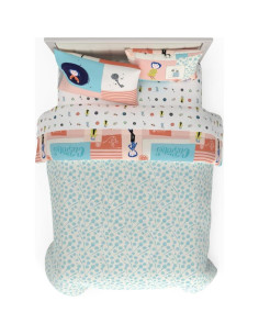 Juego de Cama Coraline Franco 7 Piezas Microfibra 2