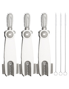 Juego de cepillos de limpieza 3 en 1 Ariseno - 3 unidades