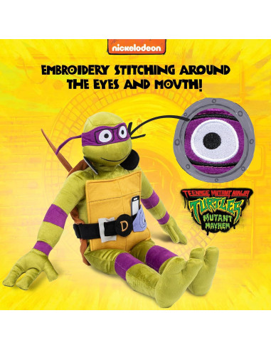 Almohada de Peluche Tortugas Ninja Donatello Jay Franco 66 cm