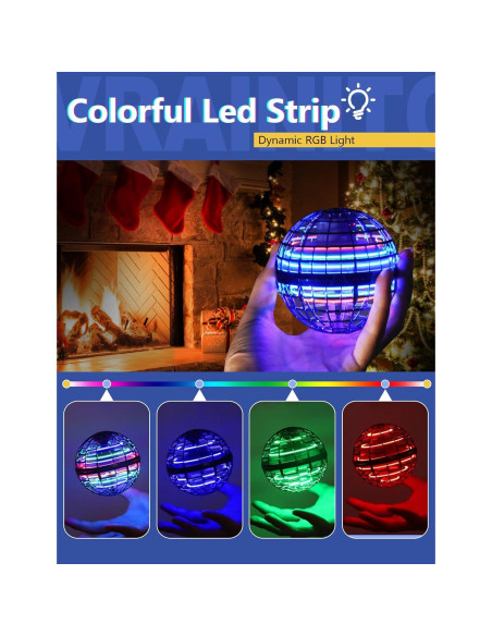 Bolas Voladoras 2-Pack DONGGUAN Azul, Juguete Interactivo