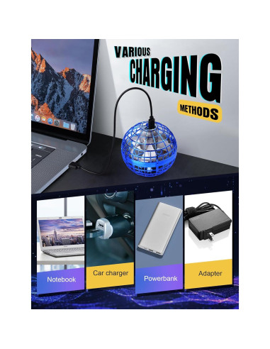 Bolas Voladoras 2-Pack DONGGUAN Azul, Juguete Interactivo