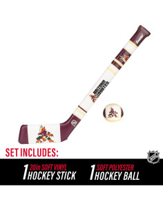 Conjunto Hockey Suave Franklin Sports Coyotes - 2 Palos y Pelota 2
