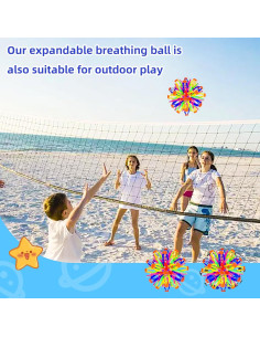 Bola Expandible AGSIXZLAN Juguete Antiestrés para Niños 2