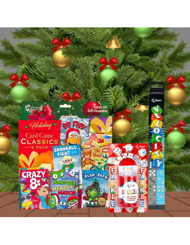 Juegos de Cartas Regal Games - 6 Clásicos Navideños
