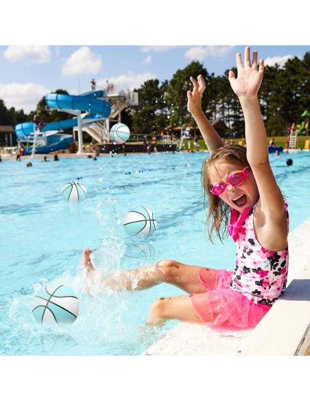 Balones de Baloncesto de Agua Honoson 6 Piezas 20 cm