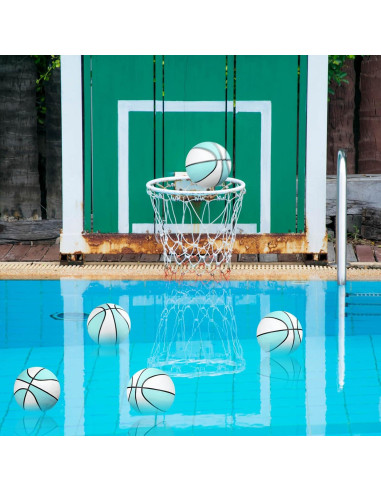 Balones de Baloncesto de Agua Honoson 6 Piezas 20 cm