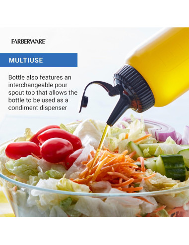 Juego de Brochas y Botellas Squeeze BBQ Farberware 20.32cm