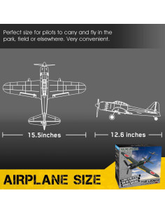 Aeronave RC Mitsubishi Zero 4CH con Giroscopio 6 Ejes 2