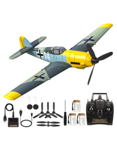 Avión RC ANTSIR BF-109E 4 Canales 6 Ejes Estable