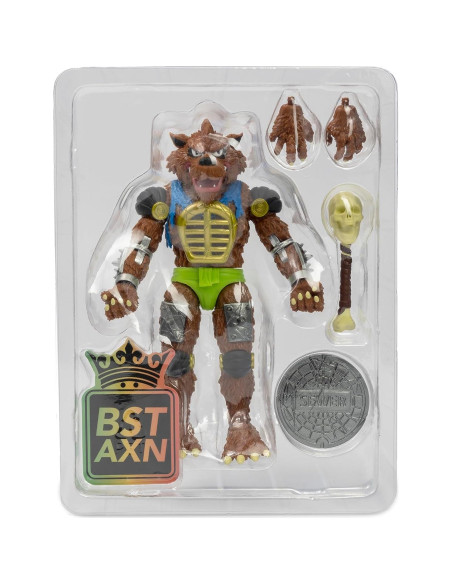 Figura de acción Rahzar TMNT 15 cm con accesorios
