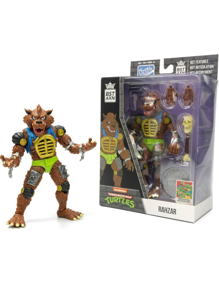 Figura de acción Rahzar TMNT 15,24 cm con accesorios