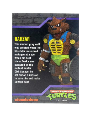 Figura de acción Rahzar TMNT 15,24 cm con accesorios