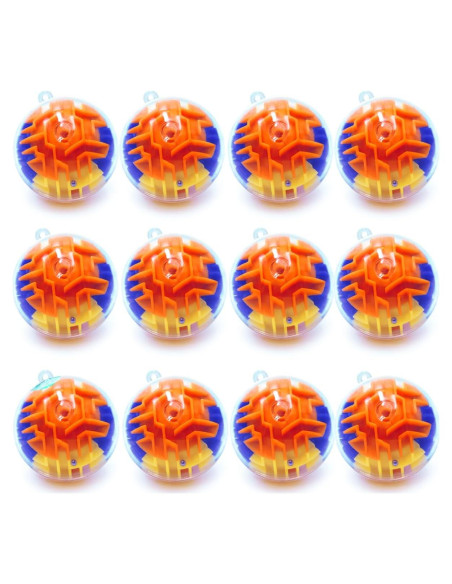 12 Piezas Bola Laberinto 3D YI-YANG-AII Juguete Educativo