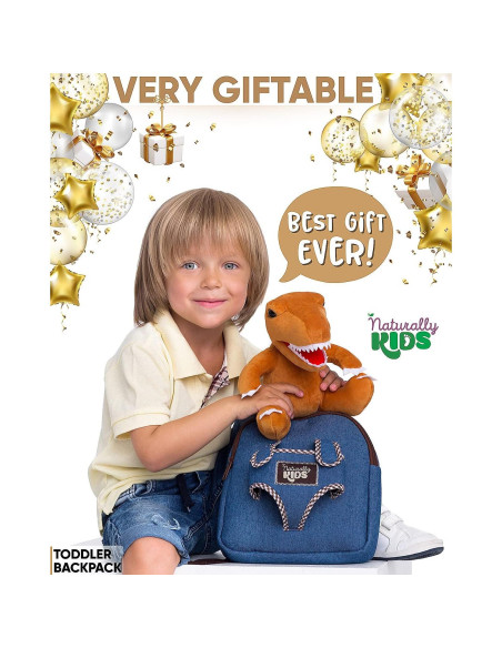 Mini Mochila Dinosaurio Naturally KIDS 17,78x15,24cm Mini Mochila Dinosaurio Naturally KIDS 17,78x15,24cm