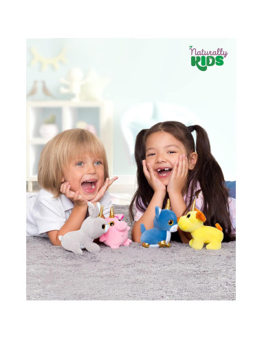 Mochila Unicornio Naturally KIDS con Juguetes 25,4x20,3 cm