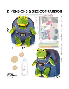Mochila de Rana Naturally KIDS para Niños 2-5 Años 2