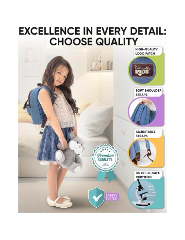 Mochila de Ratón Naturally KIDS para Niños 2-5 Años